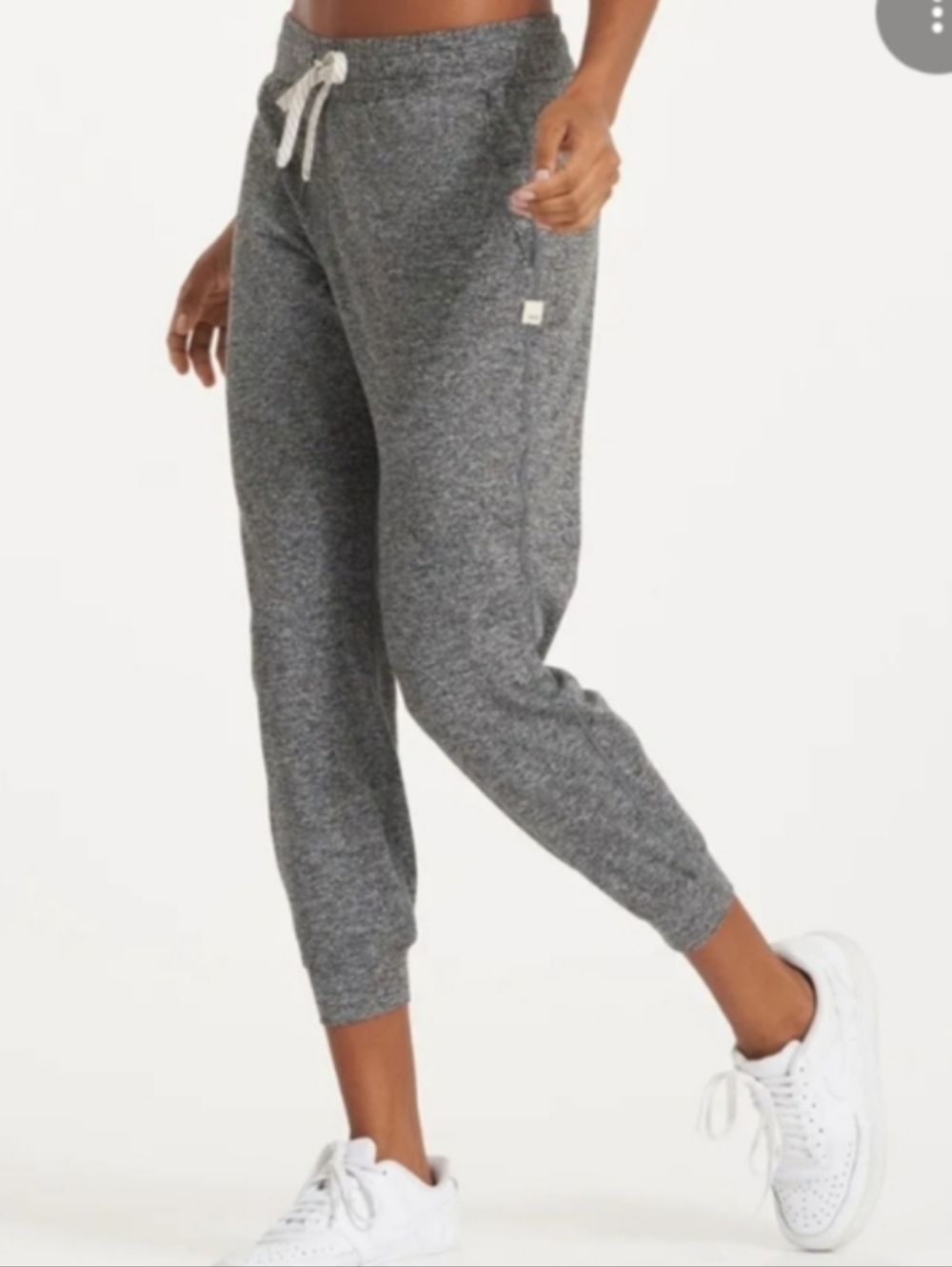 Vuori Gray Heather Jogger Track Pants